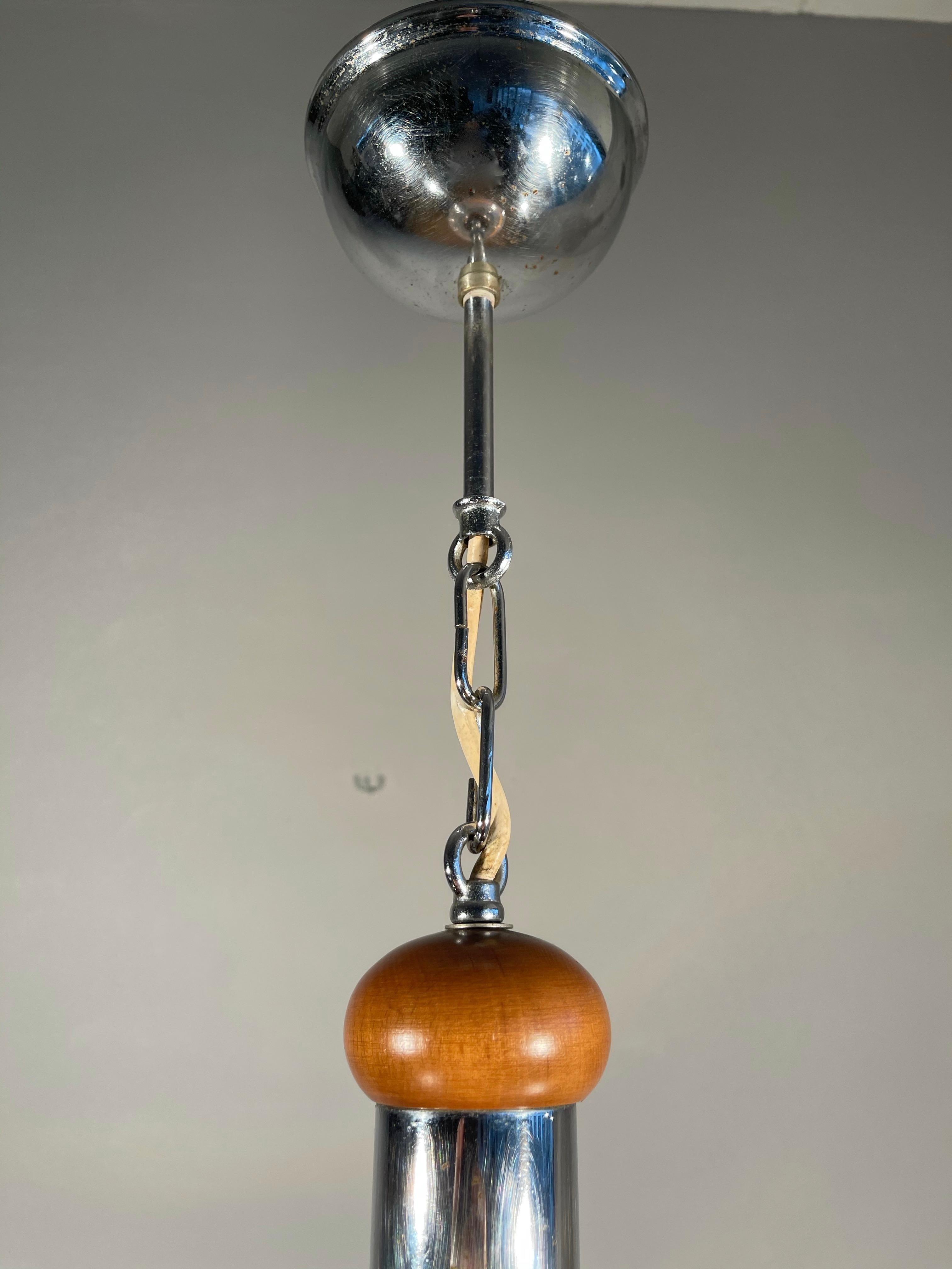 Lampe à suspension italienne en verre d'art de Murano soufflé à la bouche coloré, mi-siècle moderne en vente 8