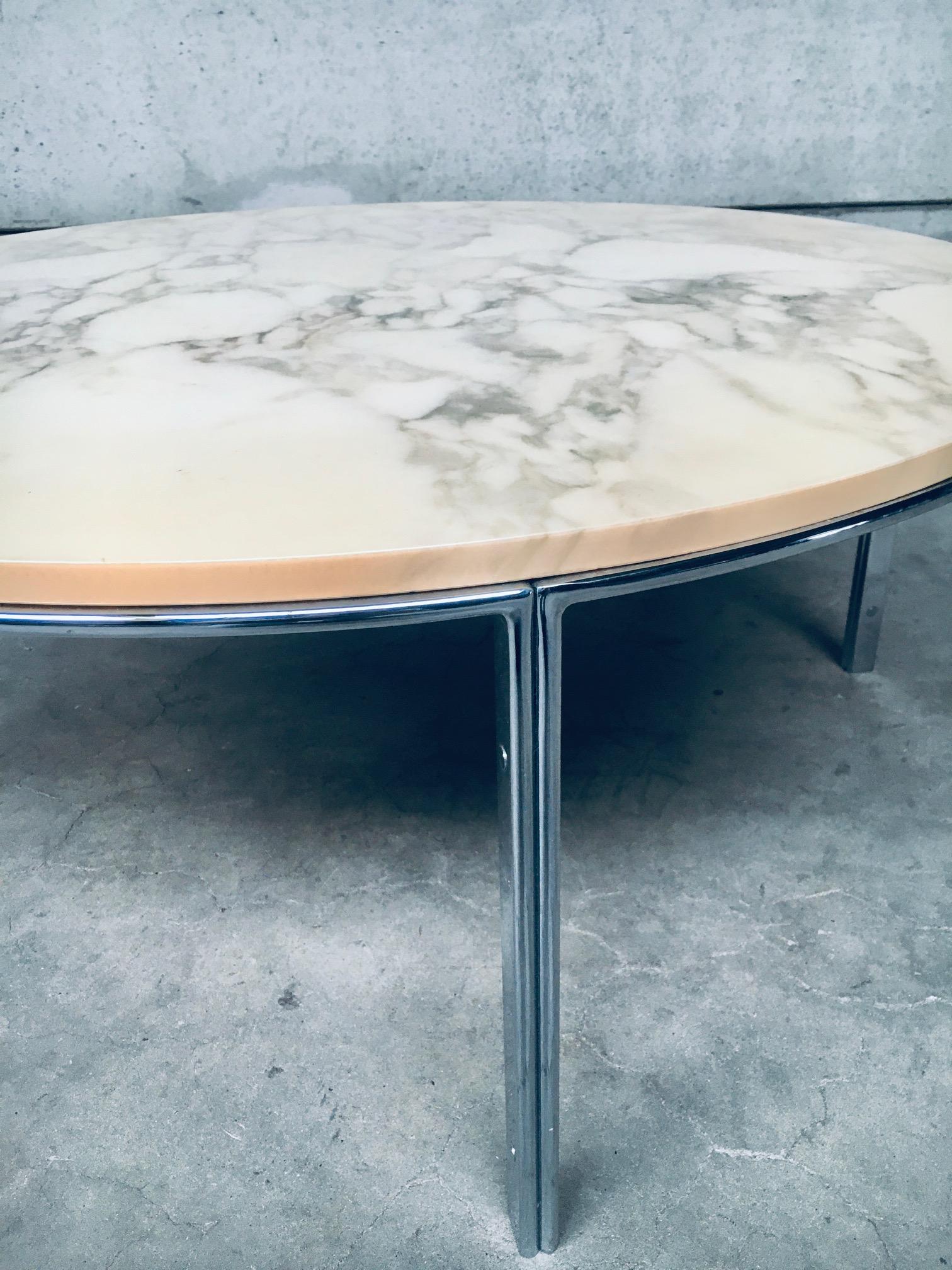 Mid-Century Modern Italian Design Marble Coffee Table, 1960s, Italy For Sale 7