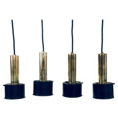 Midcentury Modern Italian Design Pendant Lamp Set, Italy 1960's