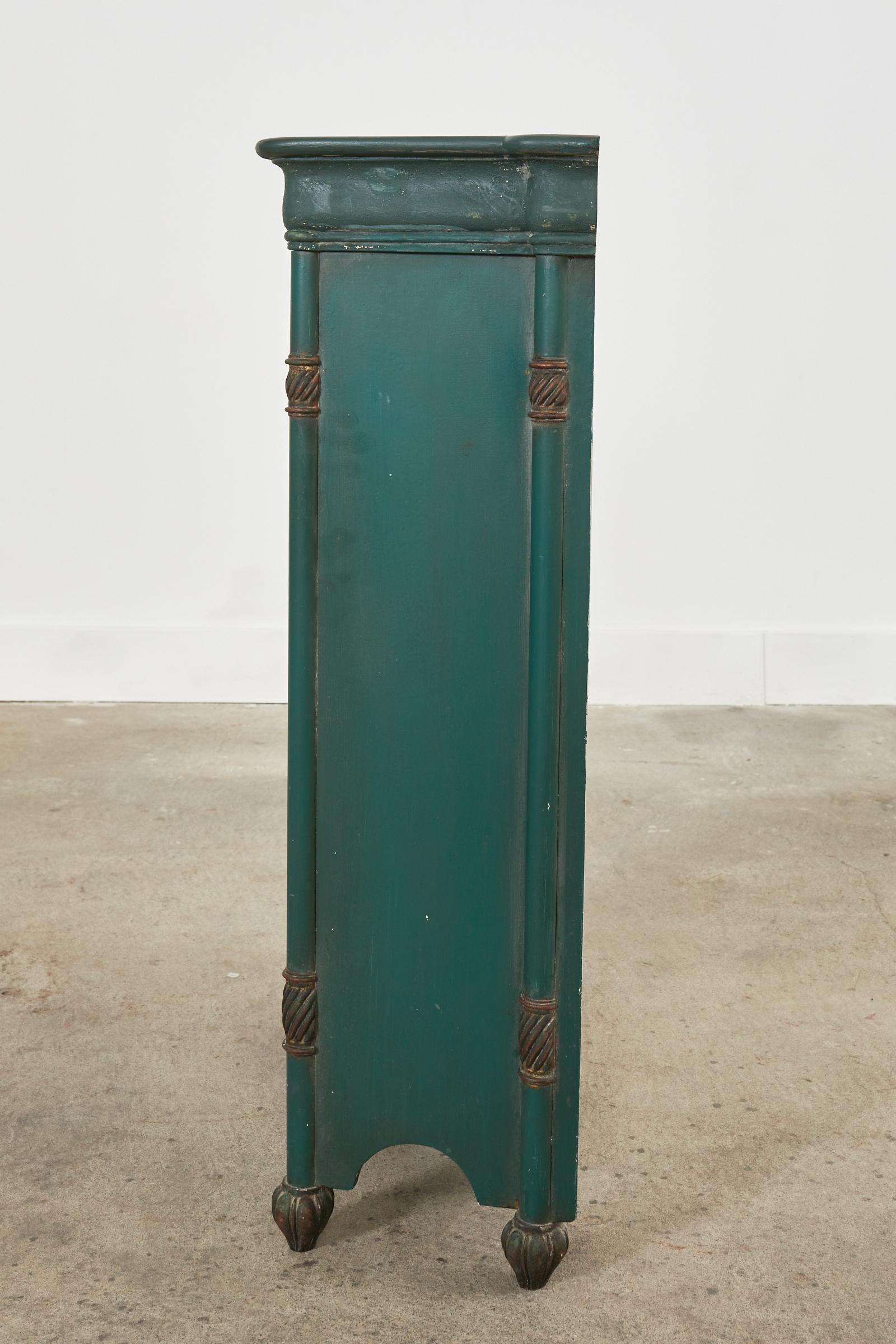 Cabinet en trompe l'Oeil de style Fornasetti italien de la Modernité du milieu du siècle dernier en vente 12