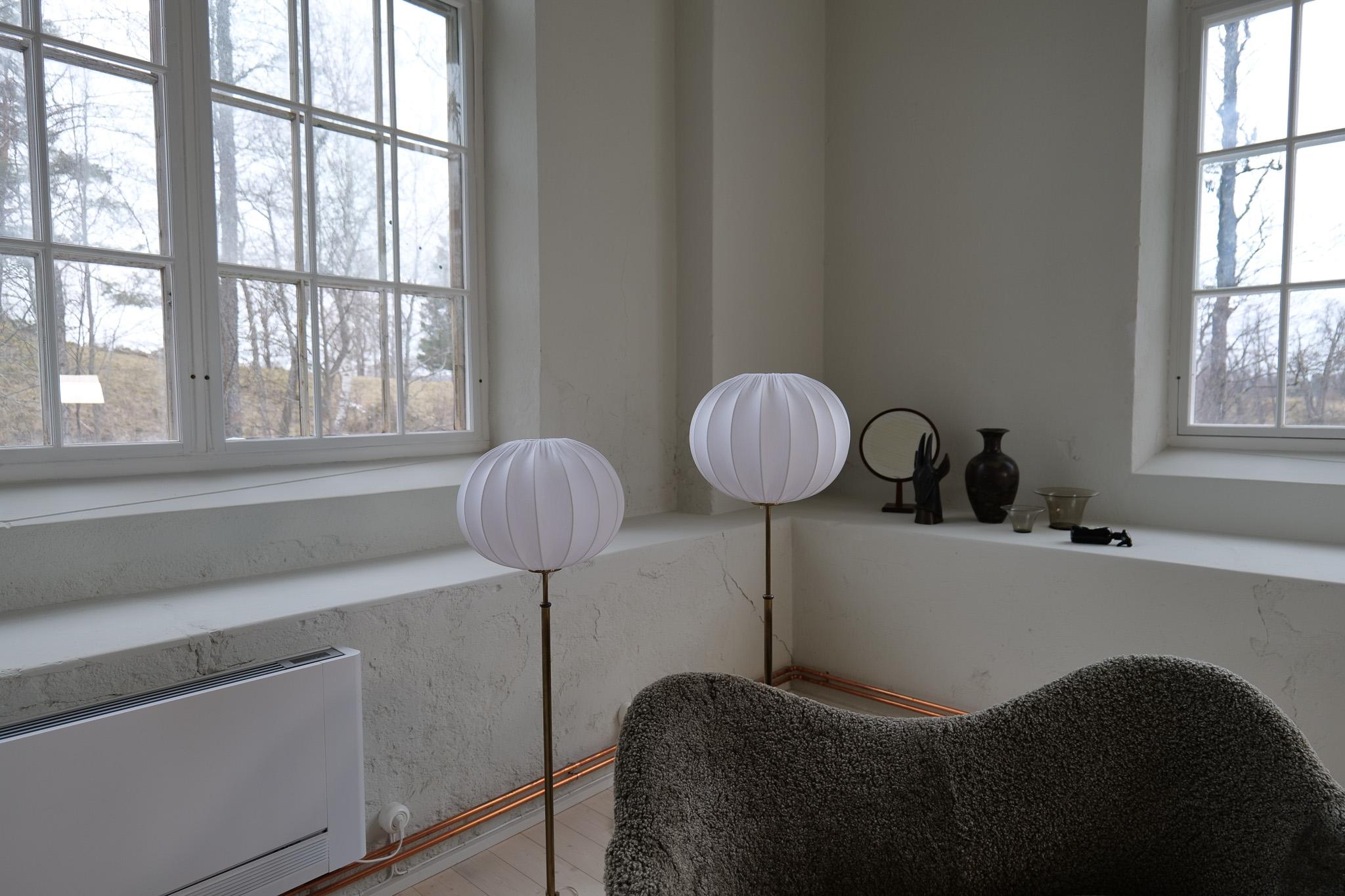 Midcentury Modern Josef Frank Floor Lamps Model G2326 by Svenskt Tenn Sweden For Sale 7