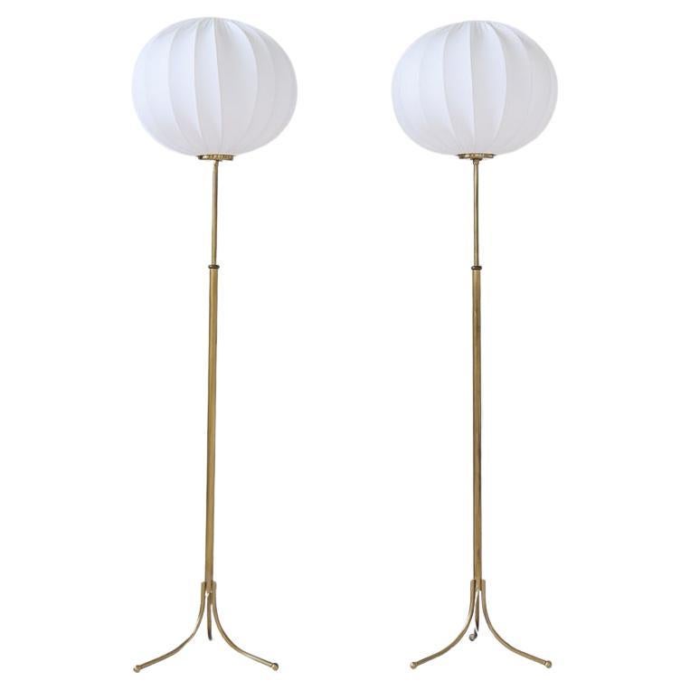 Midcentury Modern Josef Frank Floor Lamps Model G2326 by Svenskt Tenn Sweden