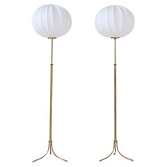 Midcentury Modern Josef Frank Floor Lamps Model G2326 by Svenskt Tenn Sweden