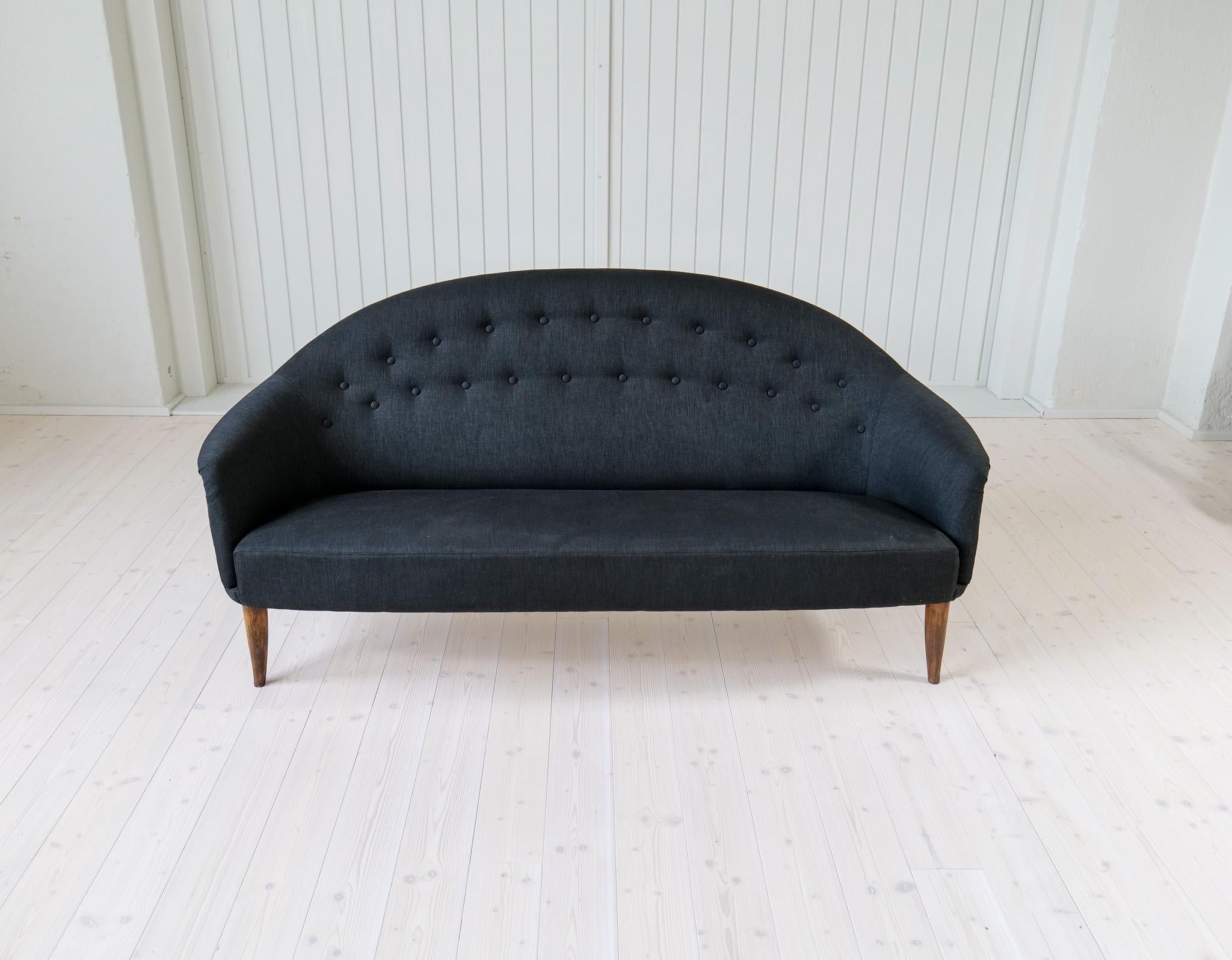 Modernes Midcentury-Sofa „Paradise“ von Kerstin Horlin Holmquist, Schweden, 1950er Jahre im Zustand „Gut“ im Angebot in Hillringsberg, SE