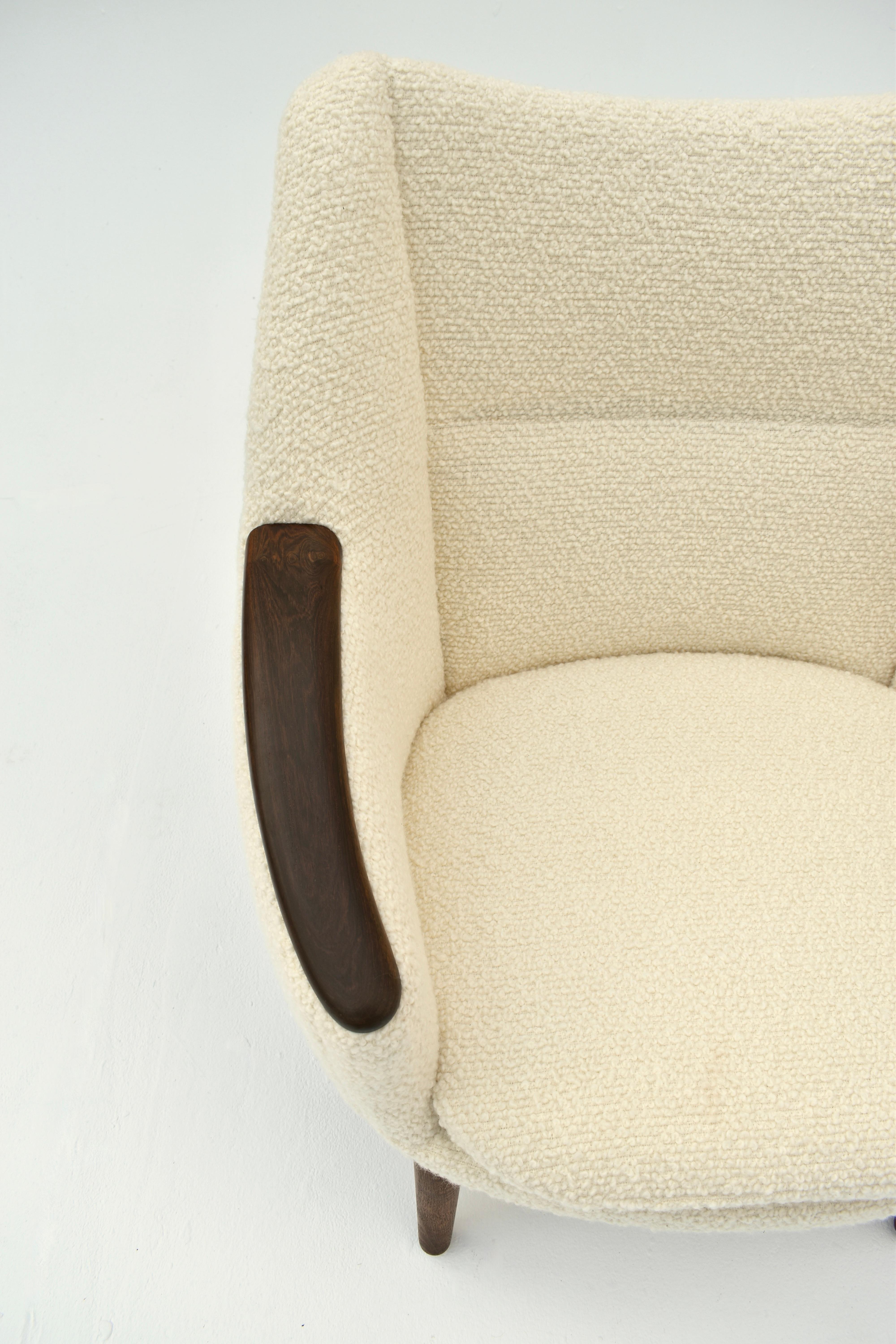 Mid-Century Modern Kurt Østervig Model 58 Lounge Chair for Rolschau Mobler For Sale 9