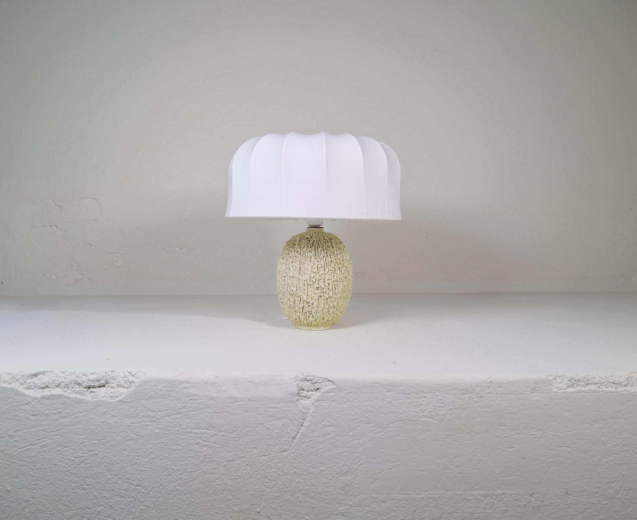 Ceramic Midcentury Modern Large Table Lamp 