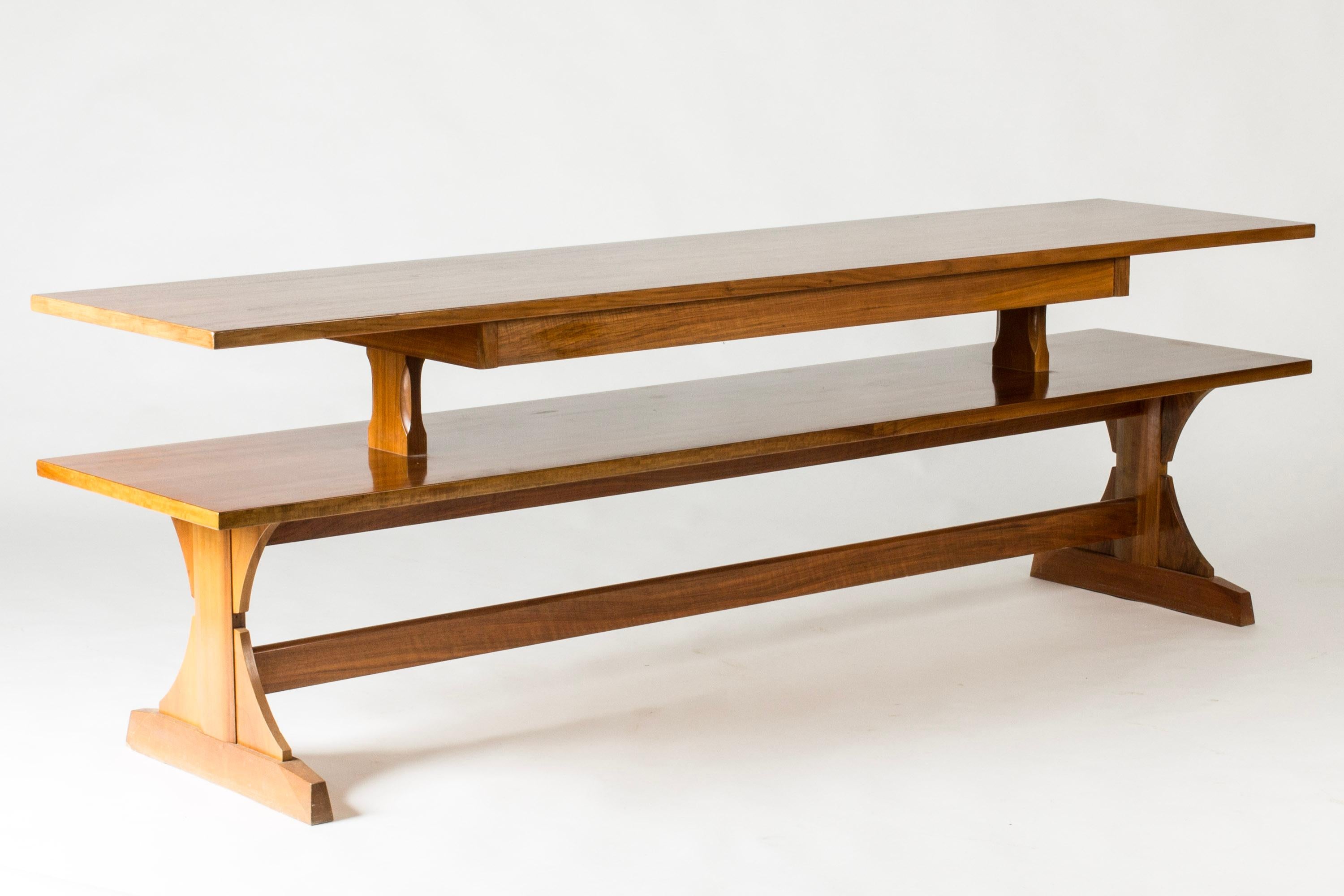 Midcentury Modern Library Table/Sideboard by Josef Frank, Svenskt Tenn, 1950s For Sale 2