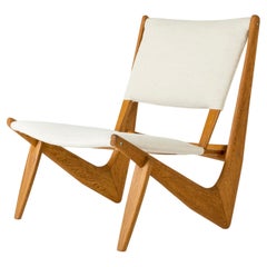Midcentury Modern lounge chair by Bertil W. Behrman, Sweden, 1950s