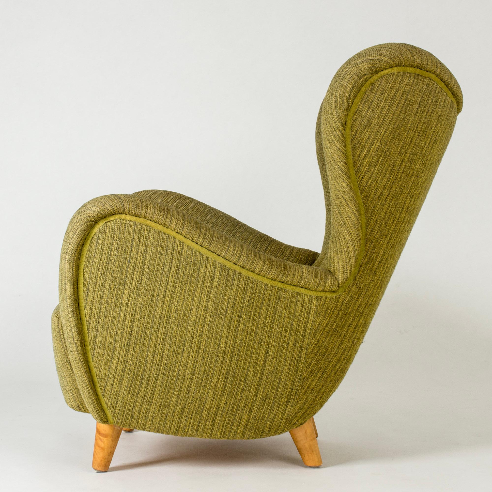 Swedish Midcentury Modern Lounge Chair by Otto Schulz, Boet, Sweden, 1950s
