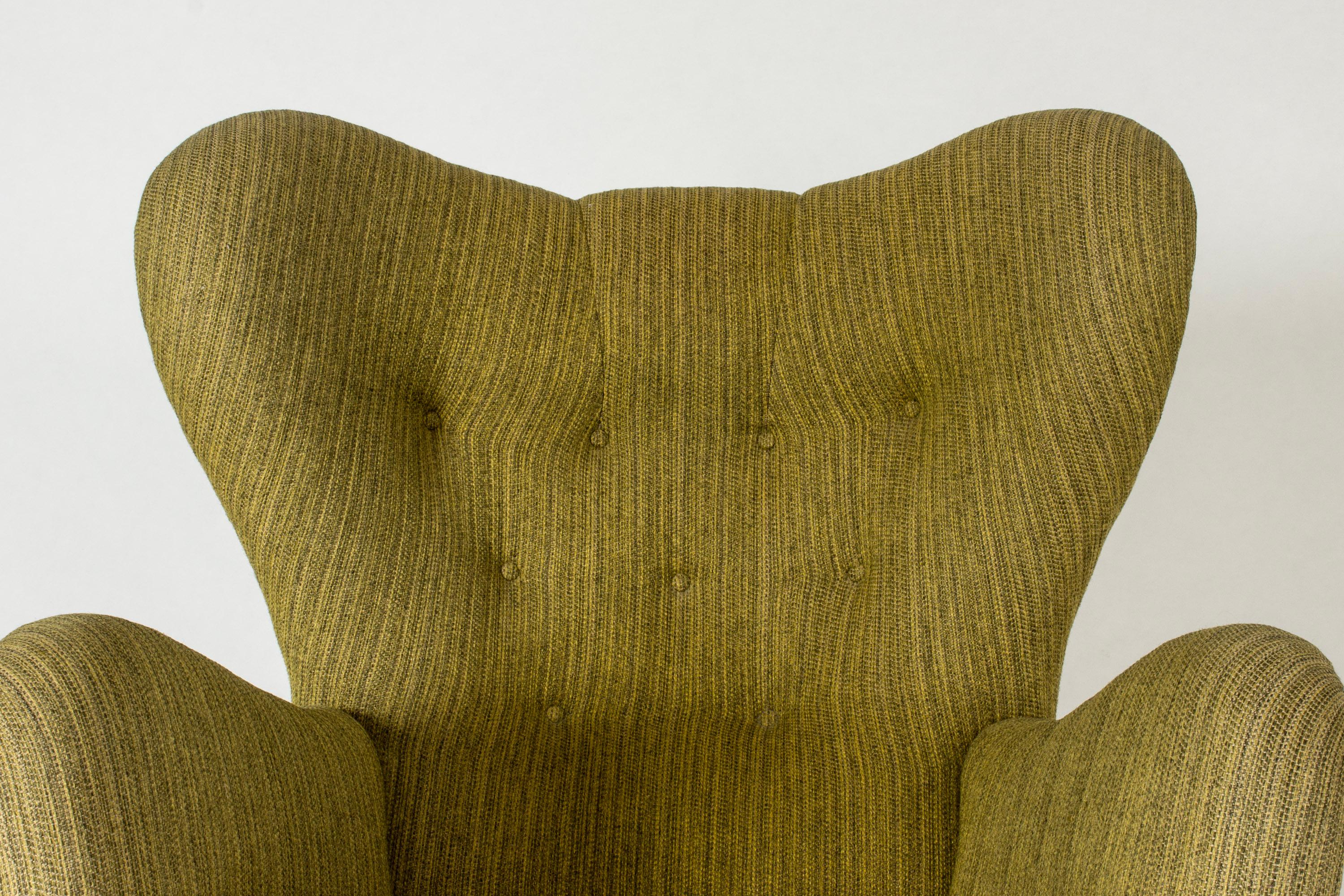 Mid-20th Century Midcentury Modern Lounge Chair by Otto Schulz, Boet, Sweden, 1950s