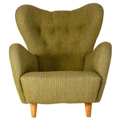 Midcentury Modern Lounge Chair by Otto Schulz, Boet, Sweden, 1950s