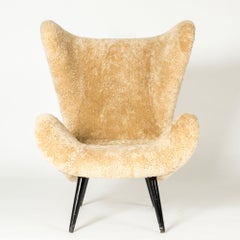 Midcentury Modern Lounge Chair, Sweden, 1950s
