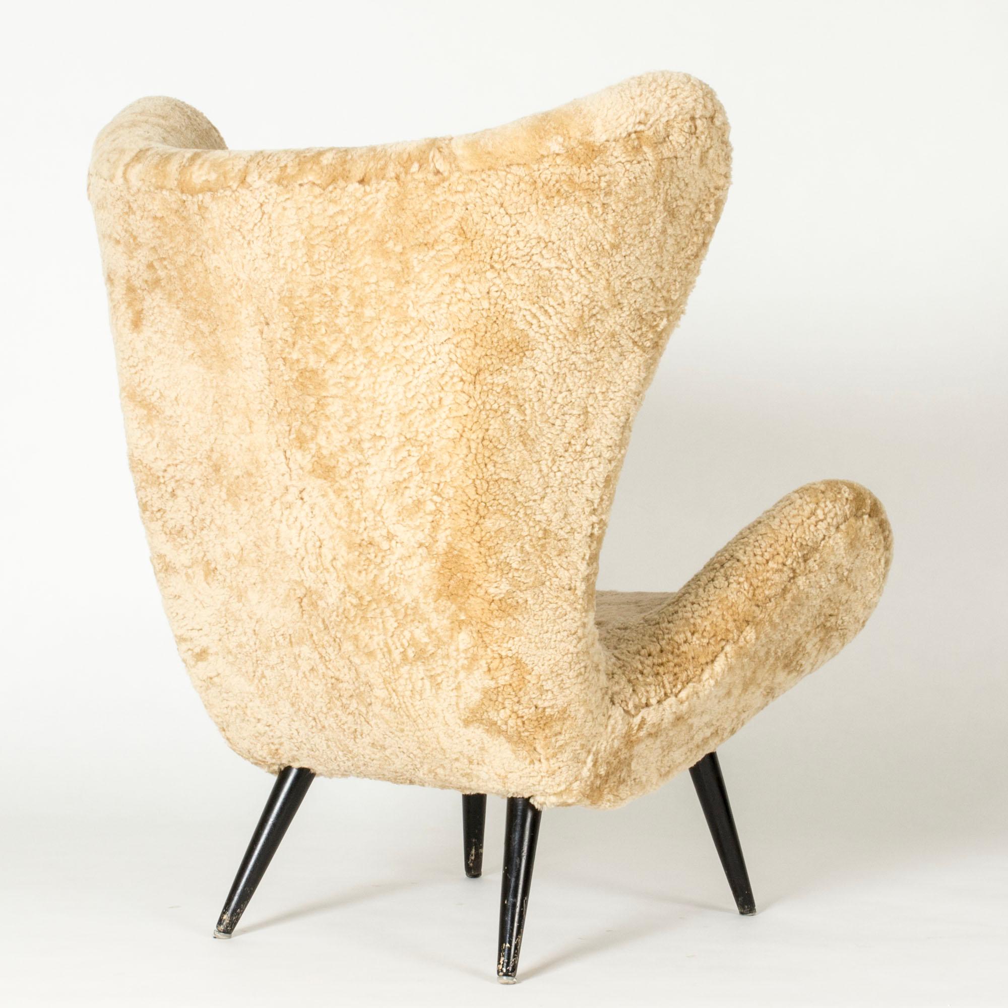 Swedish Midcentury Modern Lounge Chair, Sweden, 1950s For Sale
