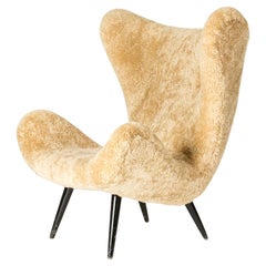 Midcentury Modern Lounge Chair, Sweden, 1950s