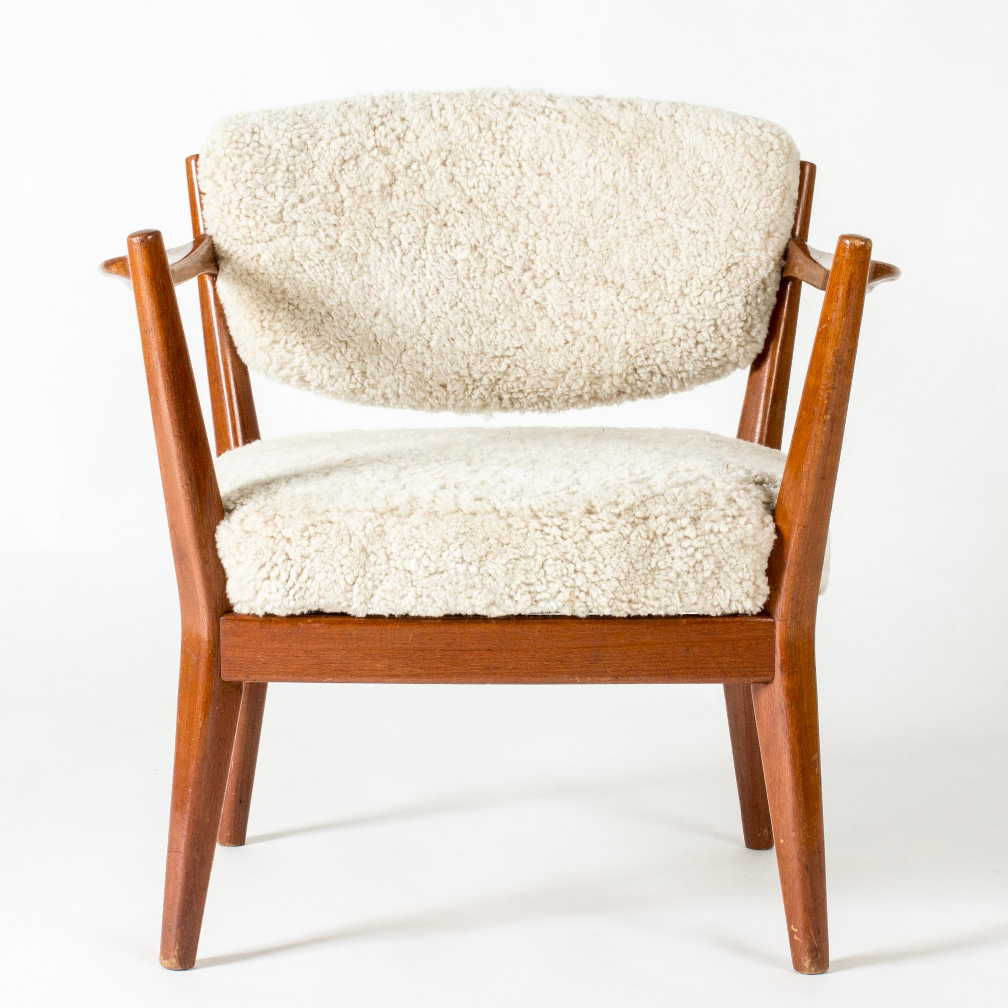 Scandinavian Modern Midcentury Modern Lounge Chairs by Fredrik Kayser, Norway, 1950s For Sale