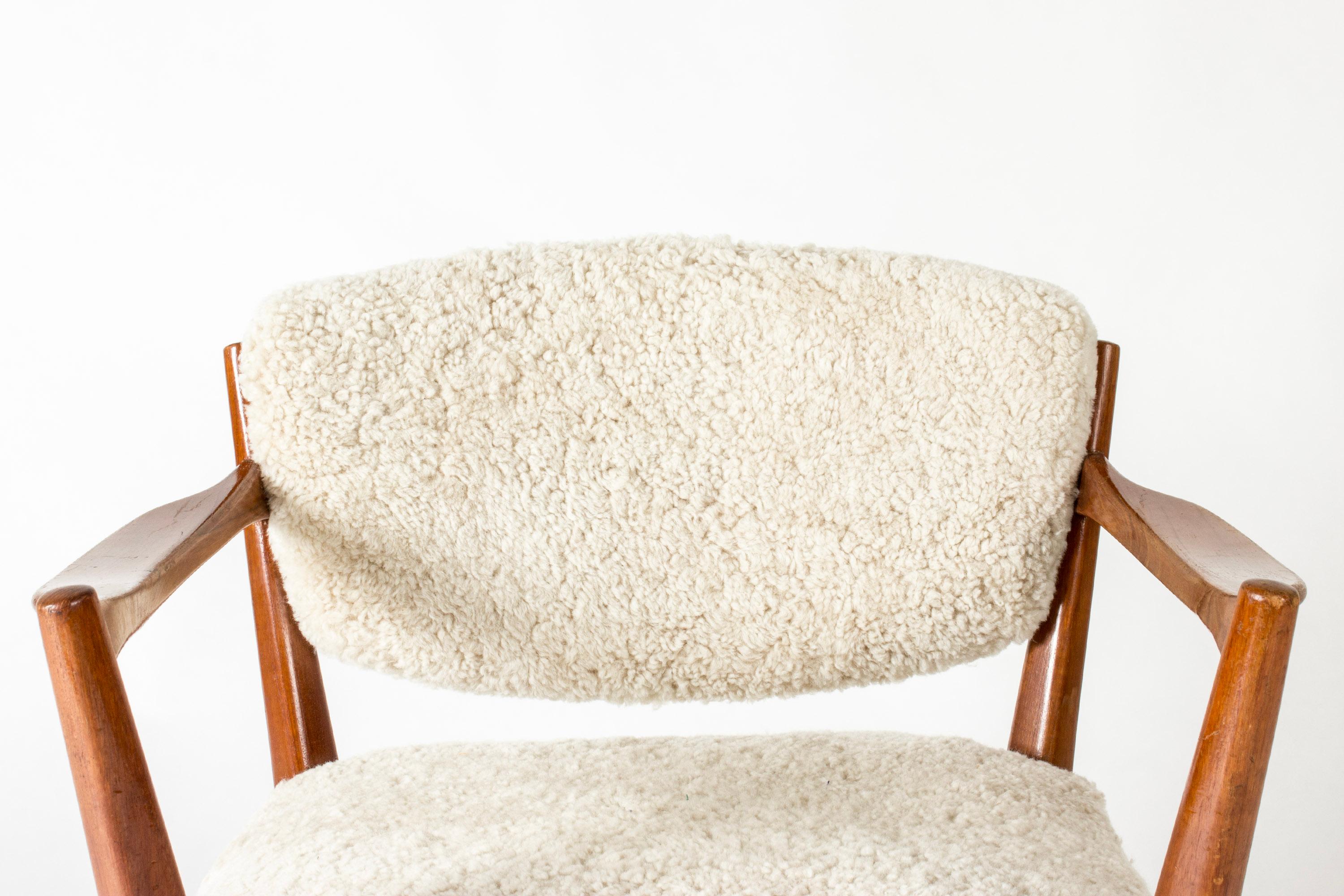 Norwegian Midcentury Modern Lounge Chairs by Fredrik Kayser, Norway, 1950s For Sale