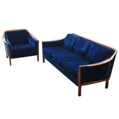 Ensemble de salon moderne du milieu du siècle, Suède, 1960-1969