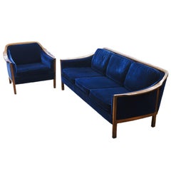 Mid-Century Modern Lounge Set, Sweden, 1960-1969