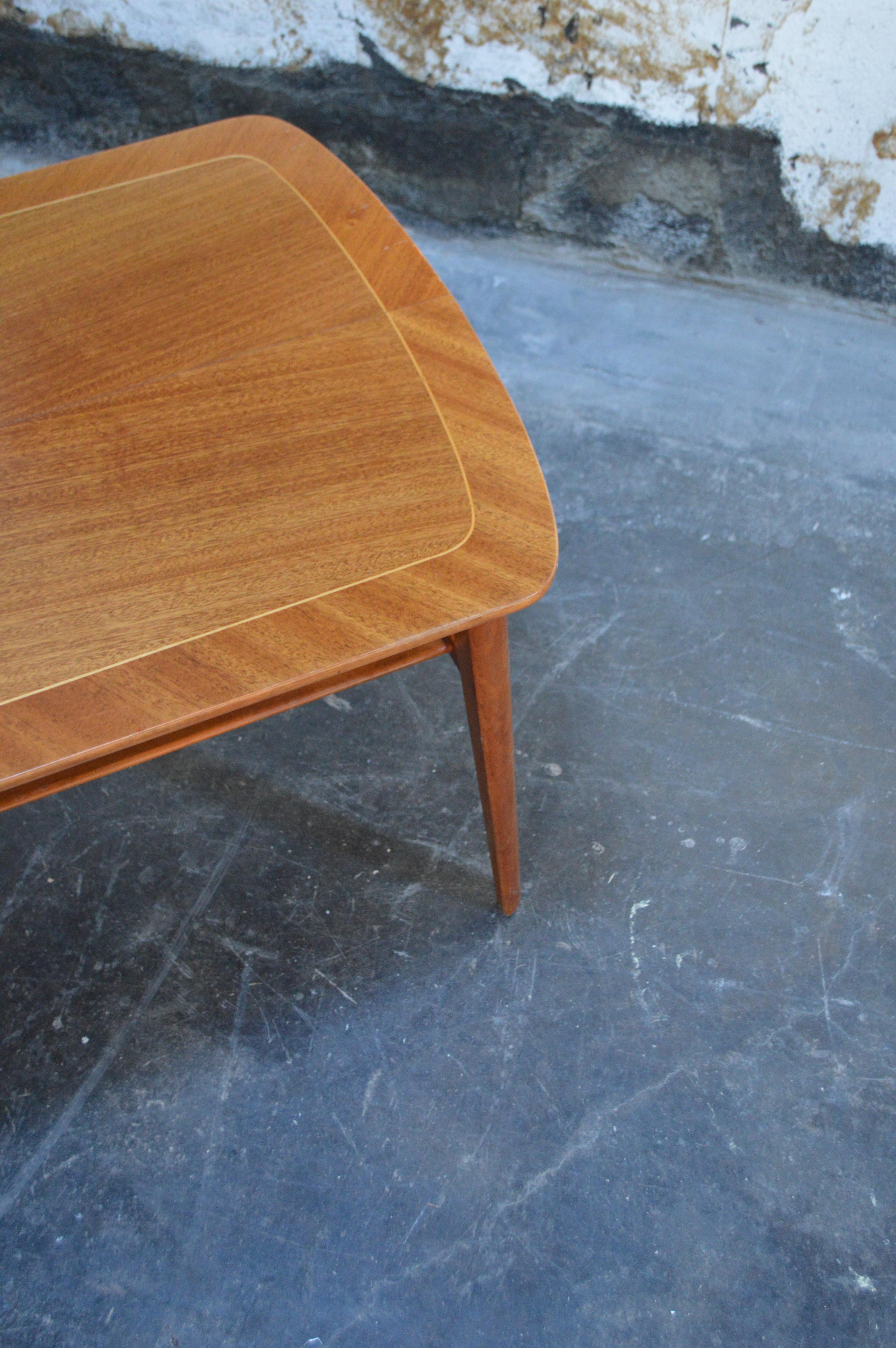 Mid-Century Modern Mahogany Coffee Table for Tingströms For Sale 1