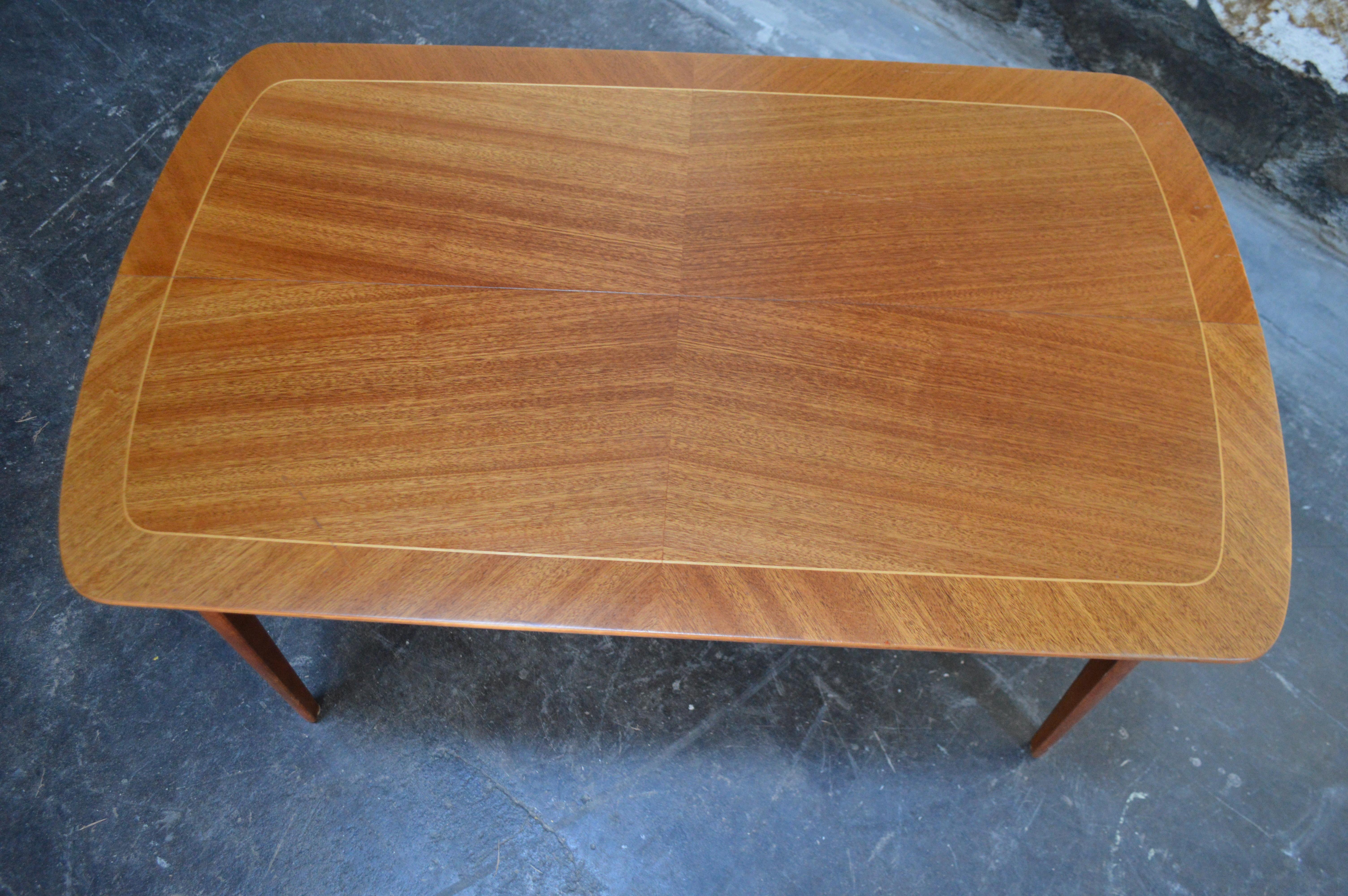 Mid-Century Modern Mahogany Coffee Table for Tingströms For Sale 2