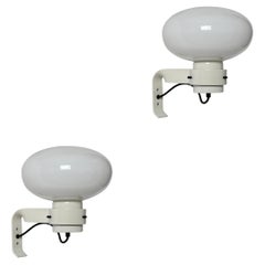 Applique Martinelli Luce di metà secolo, set di 2, Italia, circa 1960