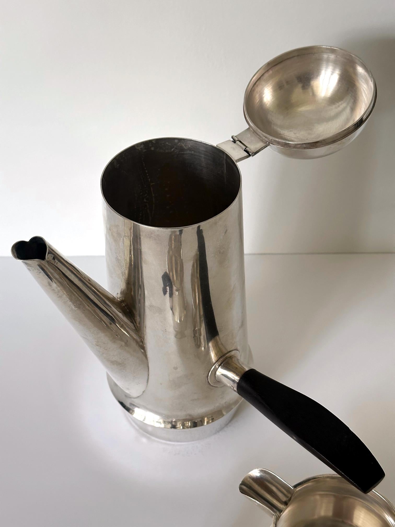 Mexikanisches Silber-Kaffee-Set aus der Jahrhundertmitte von William Spratling im Angebot 2