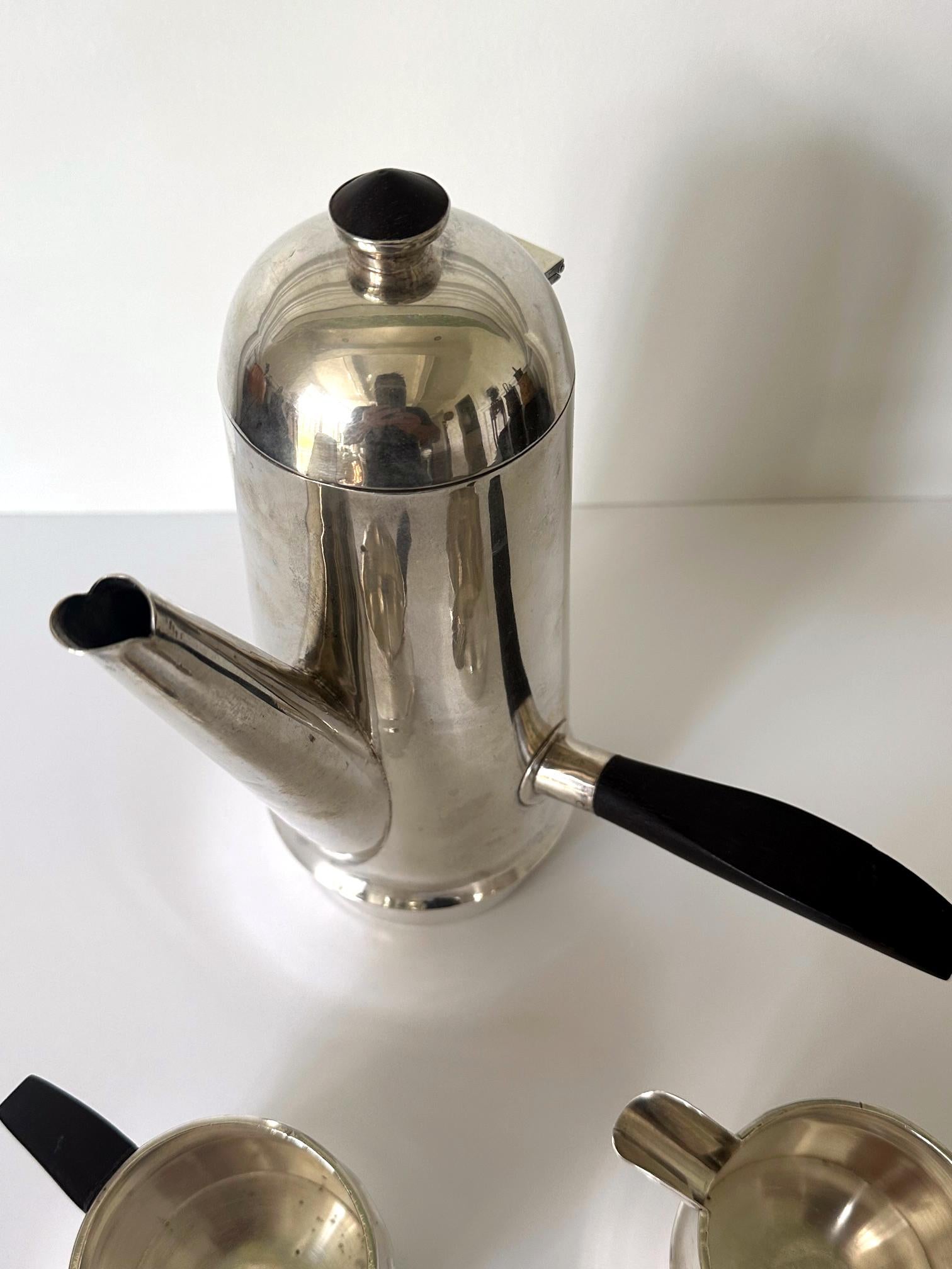 Mexikanisches Silber-Kaffee-Set aus der Jahrhundertmitte von William Spratling im Angebot 1