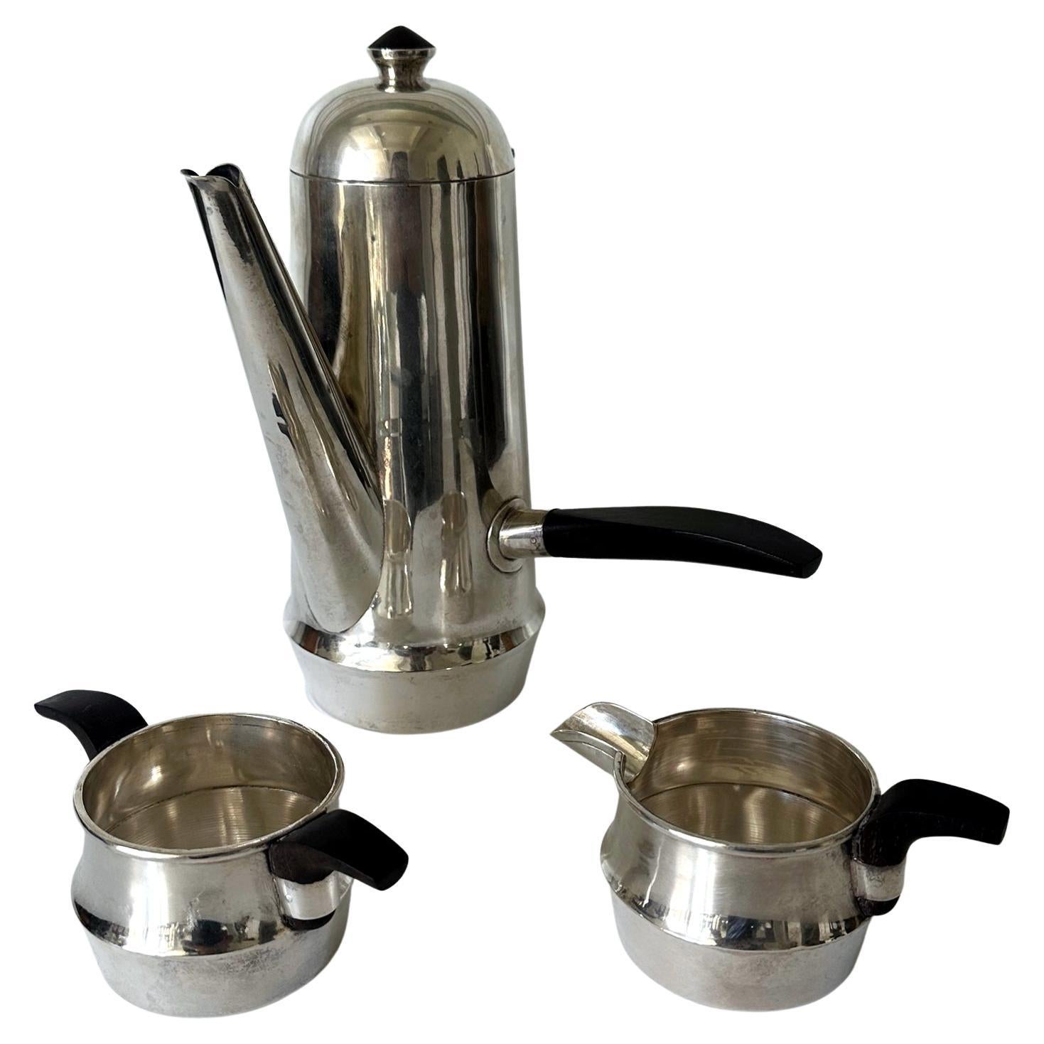 Mexikanisches Silber-Kaffee-Set aus der Jahrhundertmitte von William Spratling