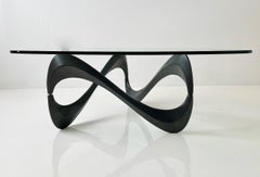 Midcentury Modern Tavolino "Snake" in stile Midcentury Modern di Knut Hesterberg