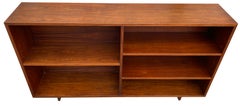 Mid-Century Modern Nakashima Style Single Bookcase Walnut American Studio Craft