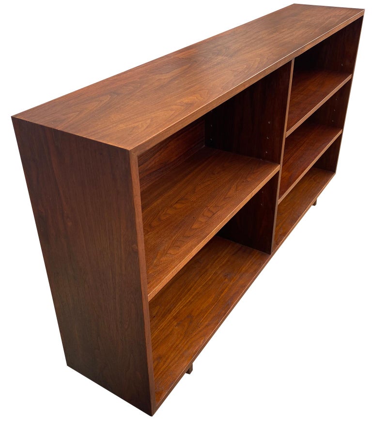 MidCentury Modern Nakashima Style Single Bookcase Walnut American