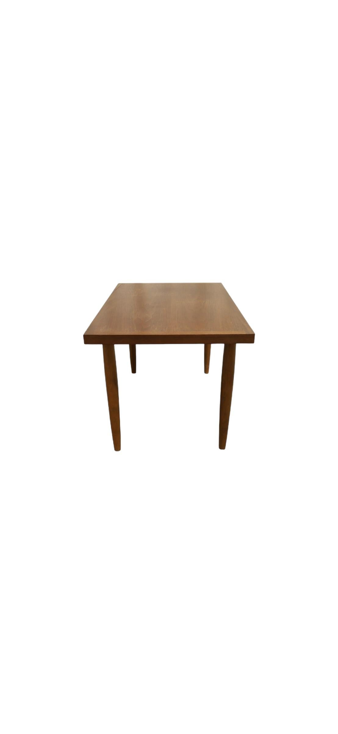 Mid-Century Modern Midcentury Modern Nightstands or End Tables in Walnut For Sale