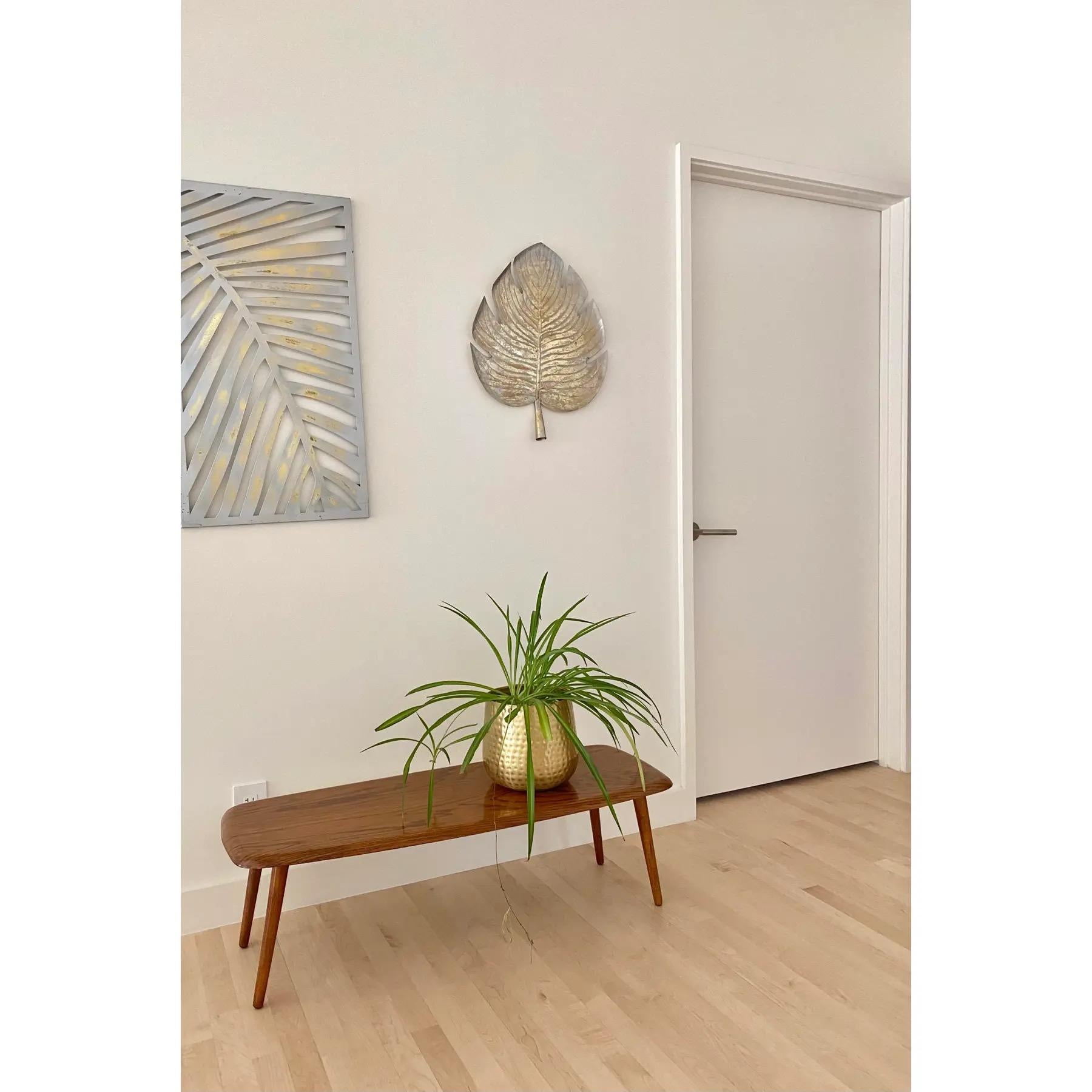 Mid-Century Modern Midcentury Modern Oak Coffee Table on Splayed Legs For Sale