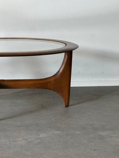 Midcentury Modern Organic Kidney Form Coffee Table by Lane