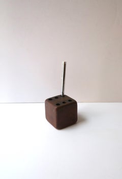Scandinavian Modern Pen Pencil Desk Holder Dice Sweden