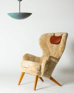 Midcentury Modern pendant attributed to Paavo Tynell, Norway, 1950s