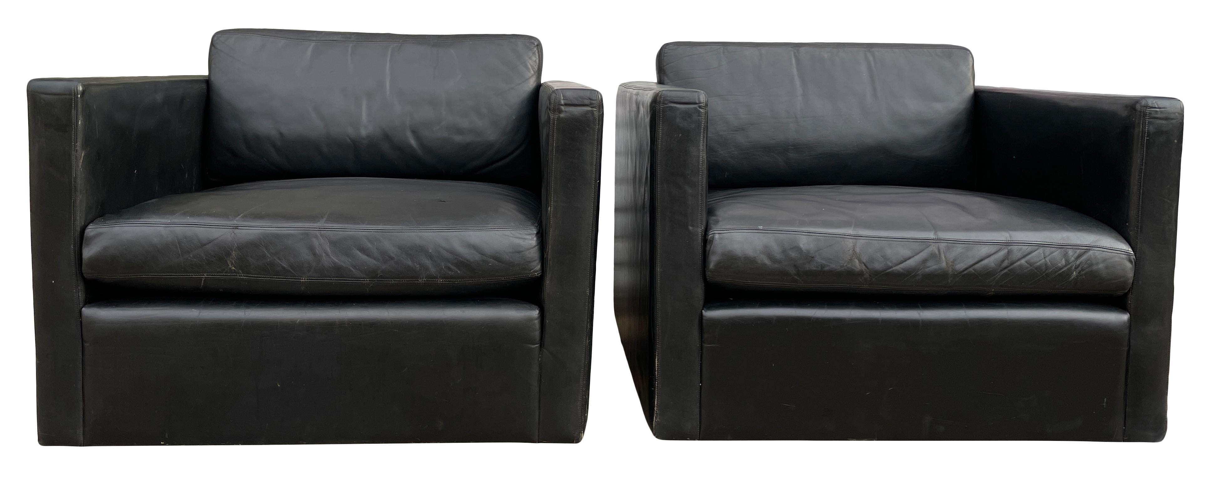 black leather chairs for living room