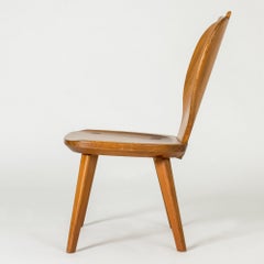 Sedia di pino moderna del Medioevo di Carl Malmsten, Svensk Fur, Svezia, anni '40