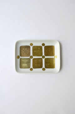 Plat à bijoux en porcelaine du milieu du siècle Rosenthal Bjorn Wiinblad