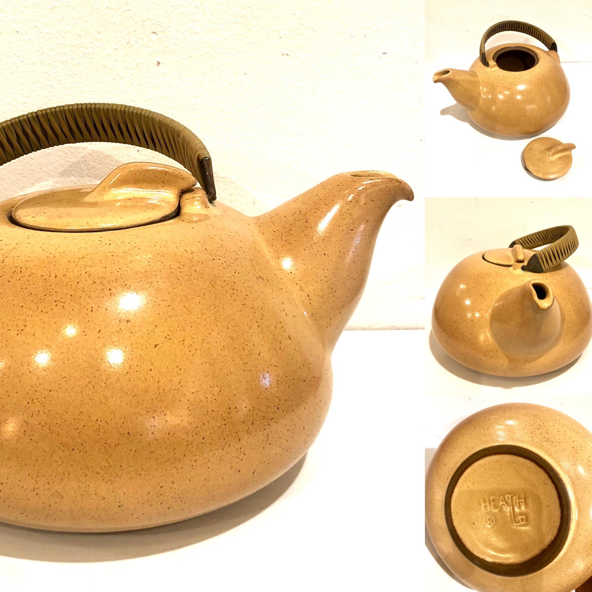 American Mid-Century Modern Rare Teapot by Heath Ceramics California Design