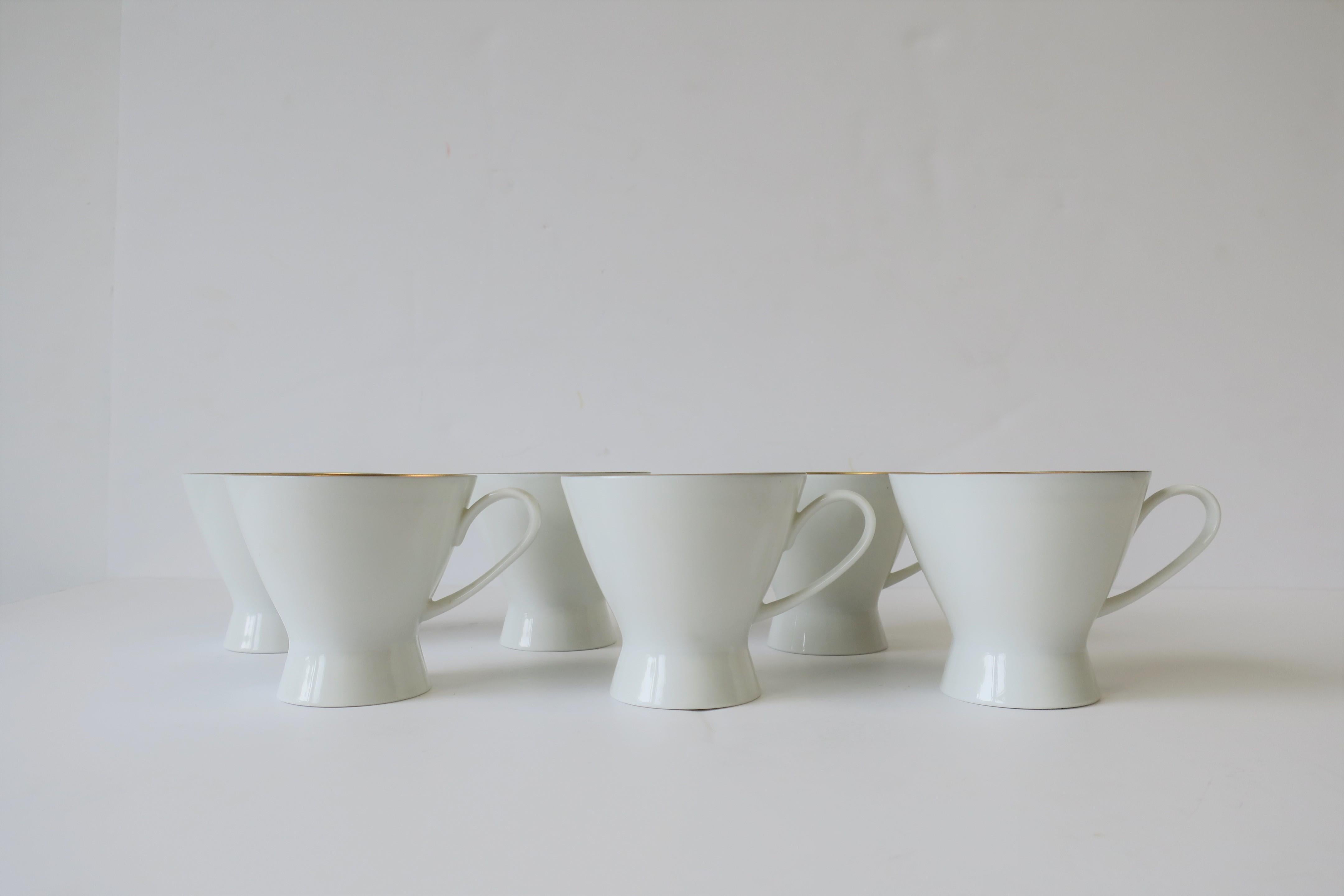 The Moderns Modern German Blue & White Porcelain Coffee or Tea Set by Rosenthal   en vente 1