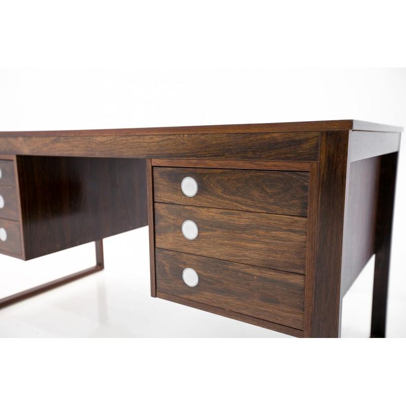 Scandinavian Modern Mid-Century Modern Rosewood Desk, Danish Design, 1960s