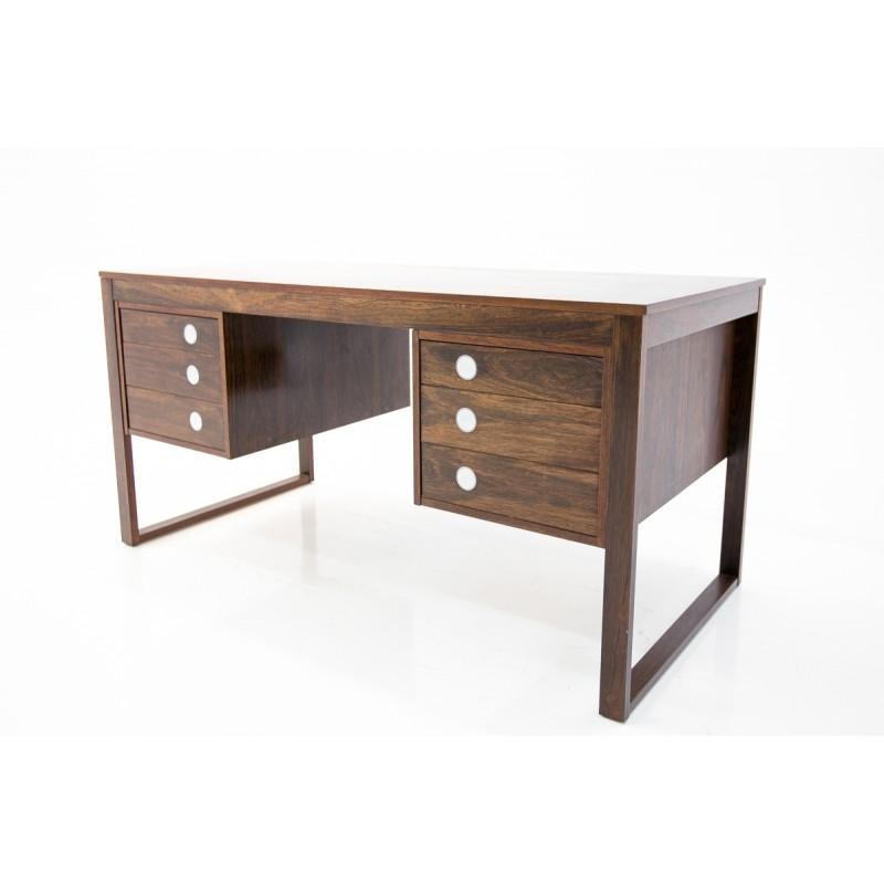 Mid-Century Modern Rosewood Desk, Danish Design, 1960s 1