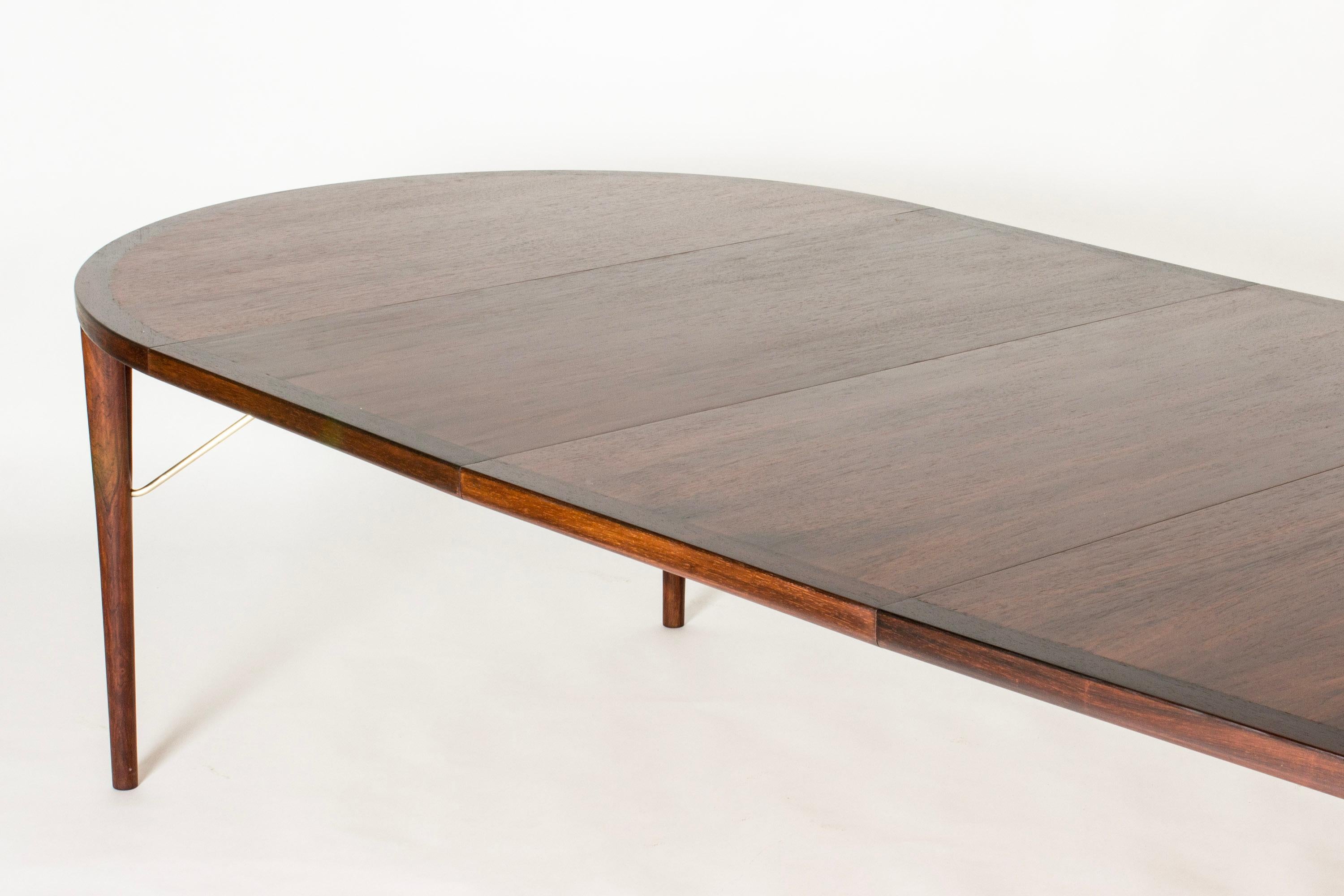Midcentury Modern Rosewood Dining Table by Helge Vestergaard-Jensen, 1950s 4