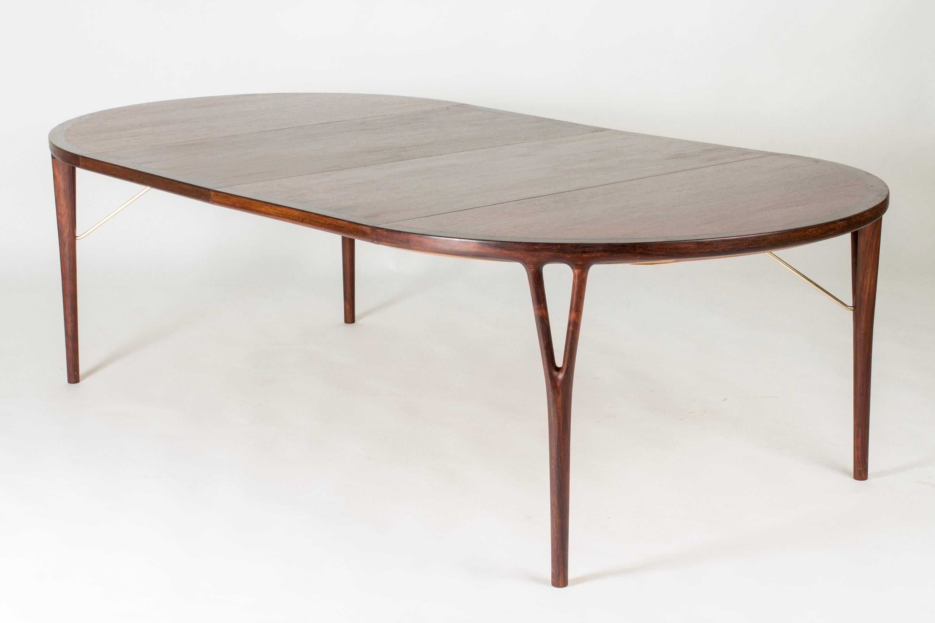 Midcentury Modern Rosewood Dining Table by Helge Vestergaard-Jensen, 1950s 5