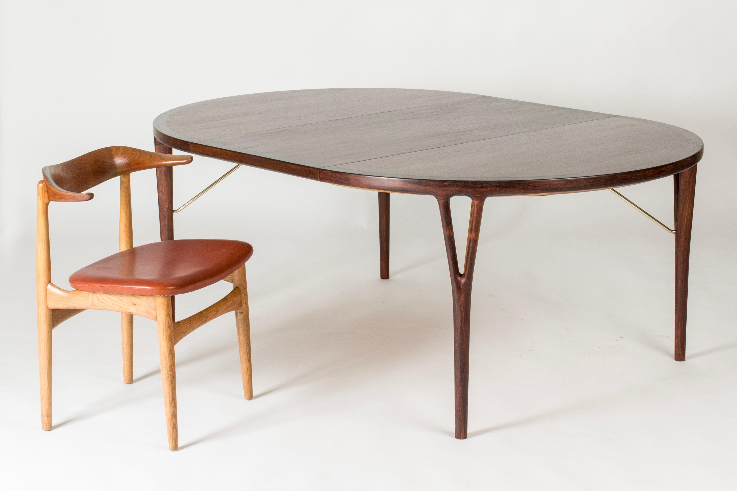 Midcentury Modern Rosewood Dining Table by Helge Vestergaard-Jensen, 1950s 2