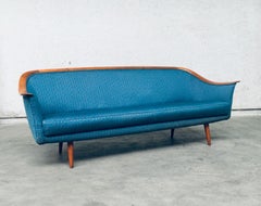 Mid-Century Modern Scandinavian Design 3 Seat Sofa by Dux, Denmark, 1960's