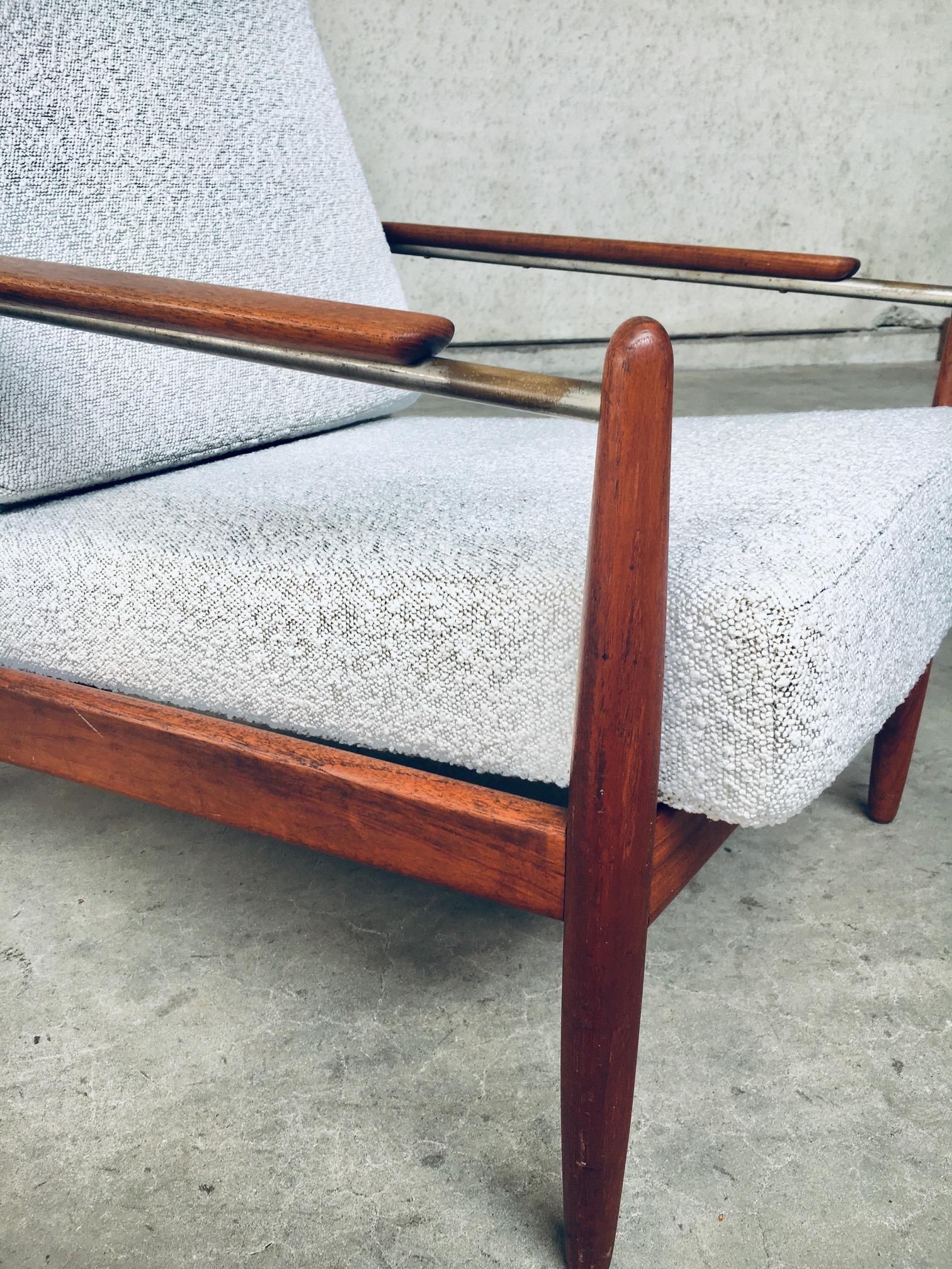 Moderner Sessel im skandinavischen Design aus der Mitte des Jahrhunderts Fauteuil, Dänemark, 1960er Jahre im Angebot 7