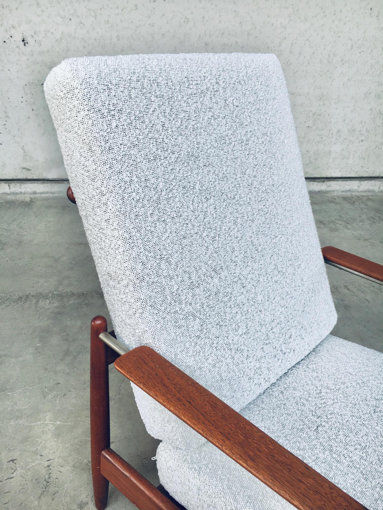 Moderner Sessel im skandinavischen Design aus der Mitte des Jahrhunderts Fauteuil, Dänemark, 1960er Jahre im Angebot 2
