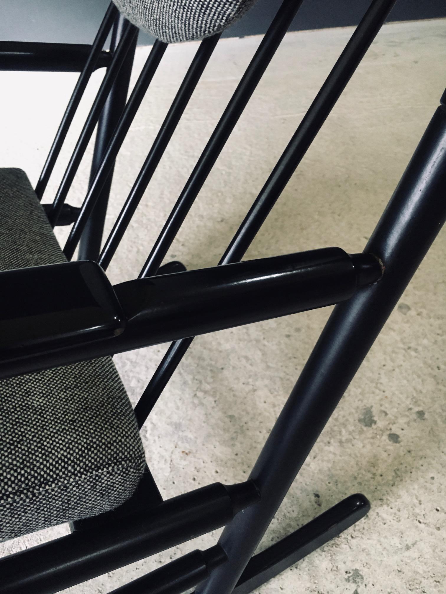 The Modern Scandinavian Design Rocking Chair, Suède 1960's en vente 12